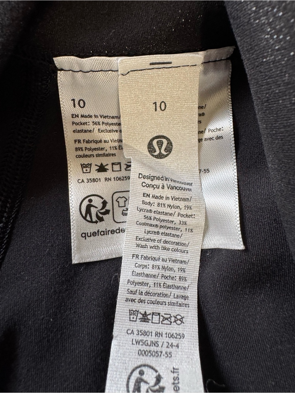 Lululemon Align High-Rise Pant 25"
Shimmer Luxe Shine Foil Black size 10 - Picture 12 of 14